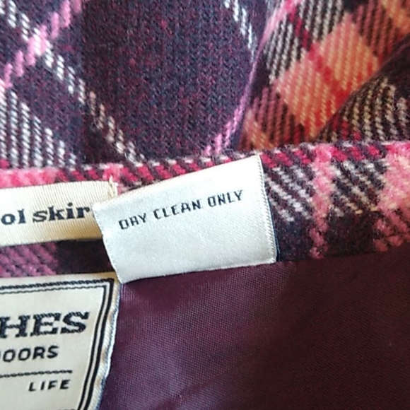 Britches pink bias cut wool skirt size 6 NWOT - Picture 10 of 10